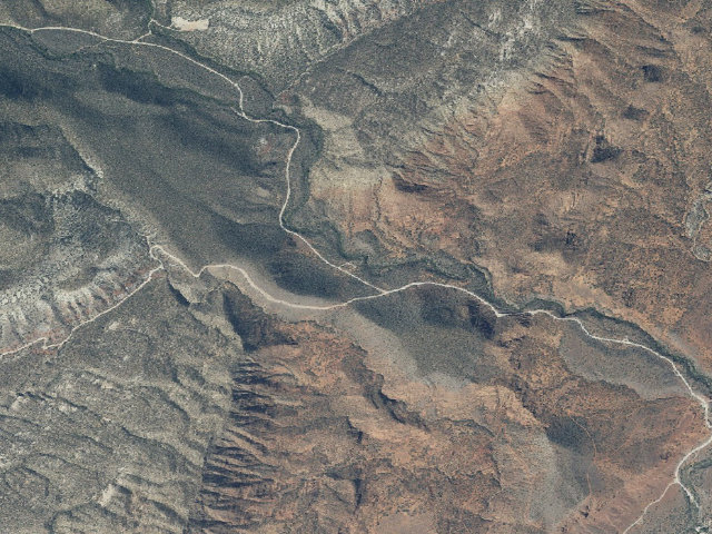 Aerial image of Leeds Canyon Dispersed Camping #7/#8