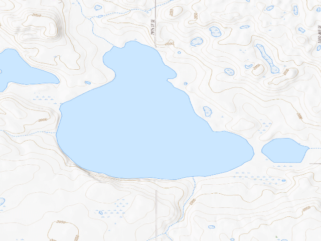 USGS topographic map of Lehr WMA (McIntosh County)