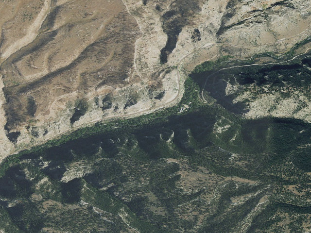 Aerial image of Leigh Creek