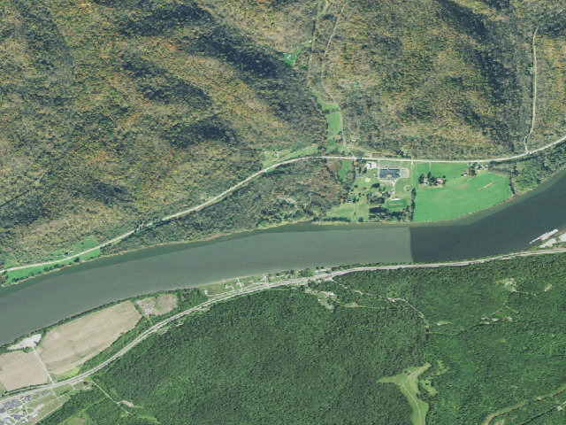 Aerial image of Leith Run Recreation Area