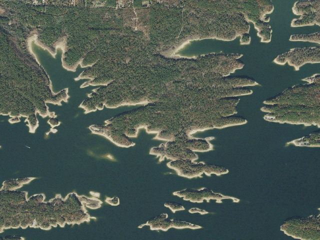 Aerial image of Lenox Marcus Camping Area