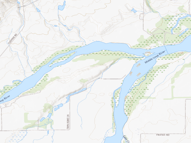 USGS topographic map of Leonard A. Koziol WMA