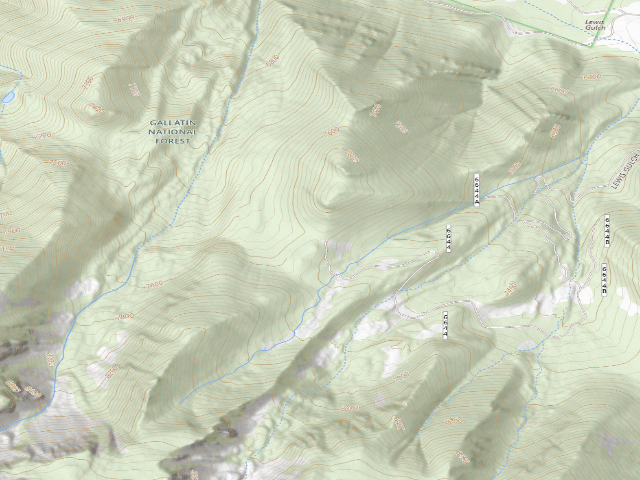 USGS topographic map of Lewisgulch-01