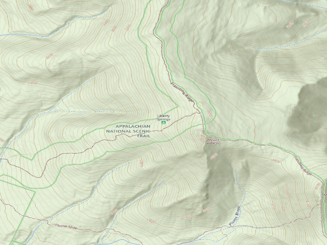 USGS topographic map of Liberty Springs
