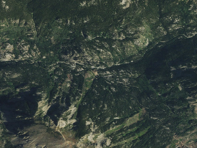 Aerial image of Lincoln Gulch Cg