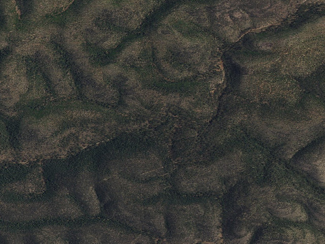 Aerial image of Lincoln National Forest