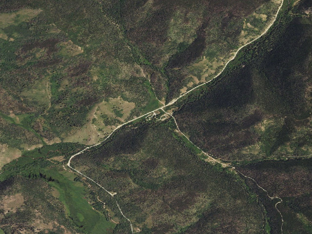 Aerial image of Lincoln Park Campground
