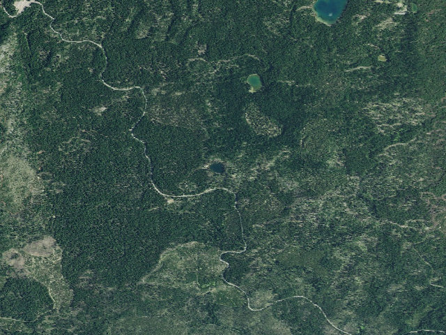 Aerial image of Linda Lake