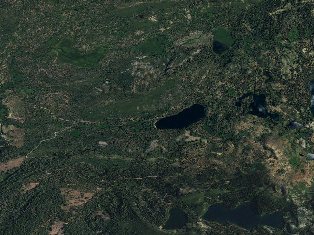 Aerial image of Lindsey Lake