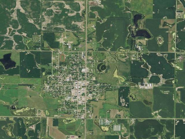 Aerial image of Lions Park (Armour)