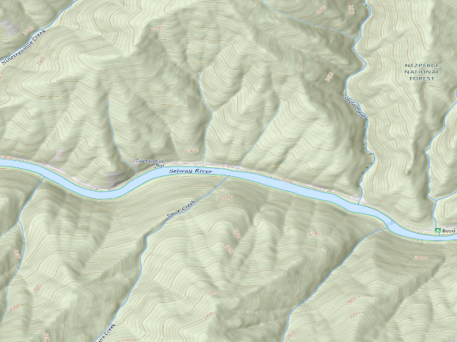 USGS topographic map of Little Beach