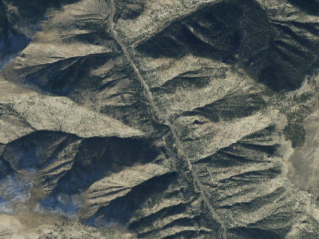 Aerial image of Little Bear Campground