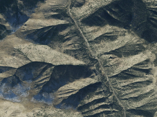Aerial image of Little Bear Group Campground