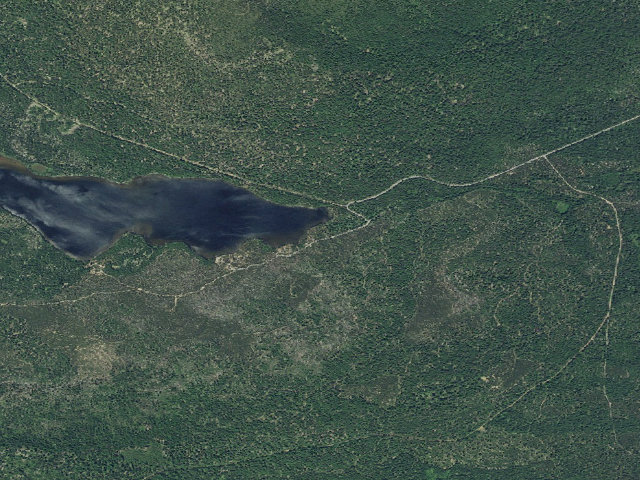 Aerial image of Little Cultus