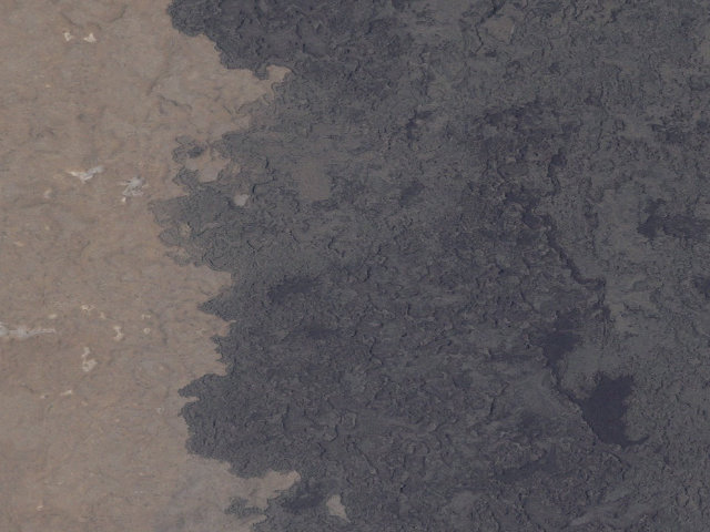 Aerial image of Little Deer Wilderness Study Area