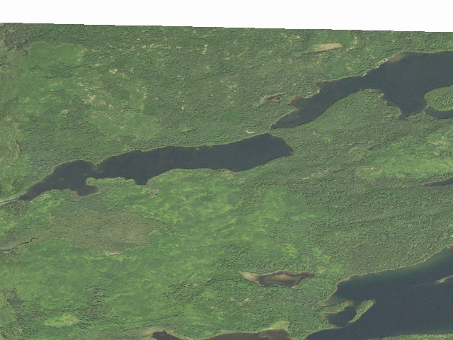 Aerial image of Little Gunflint Lake Site 3