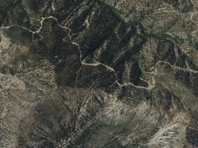 Aerial image of Little Jimmy Campground