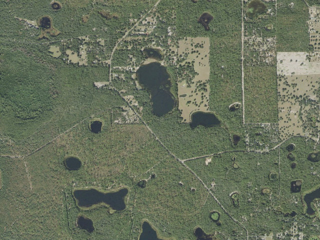 Aerial image of Little Lake Bryant