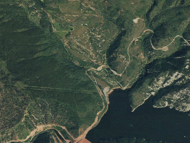 Aerial image of Little Maud