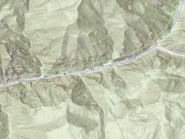 USGS topographic map of Little Mill