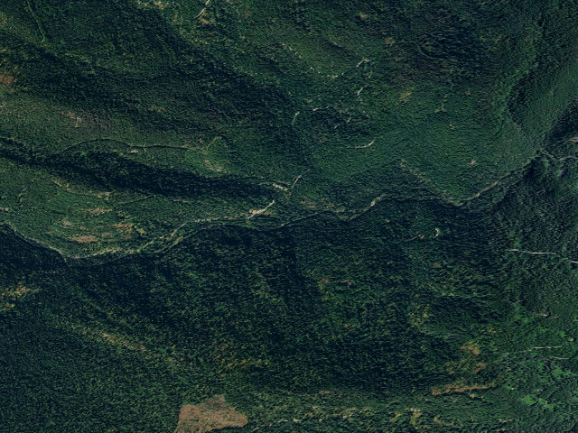 Aerial image of Little North Fork Clwtr