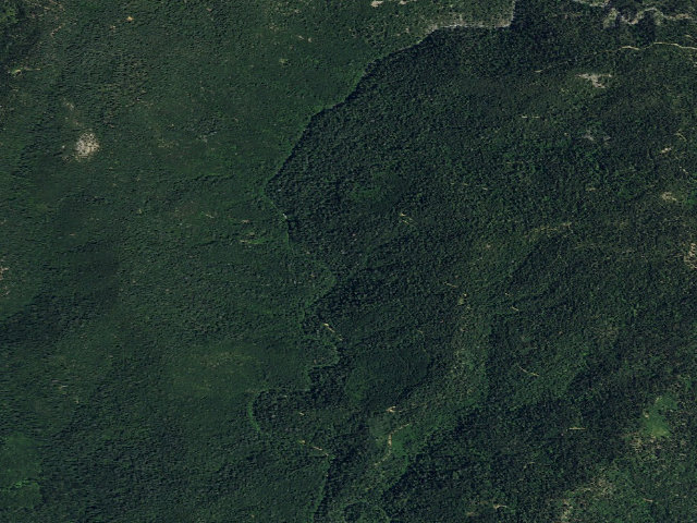Aerial image of Little North Fork (Family Cg)