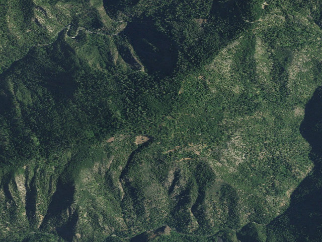 Aerial image of Little Oak Flat