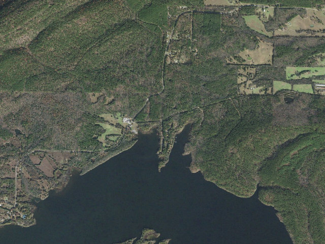 Aerial image of Little Pines