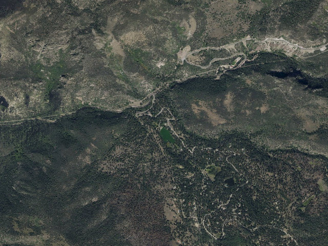 Aerial image of Little Reservoir Rec Site