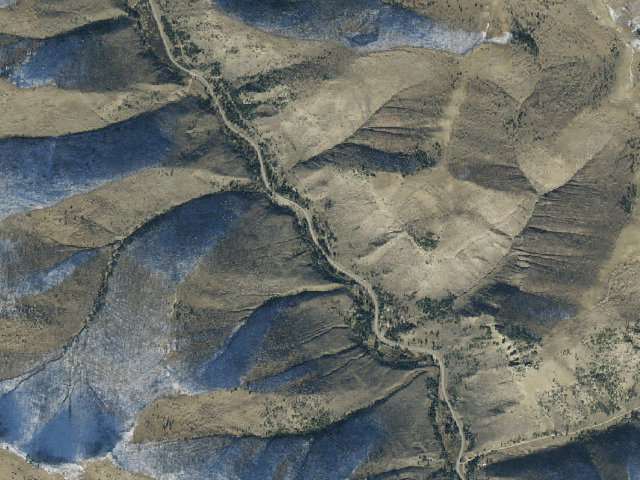 Aerial image of Little Rock Campground
