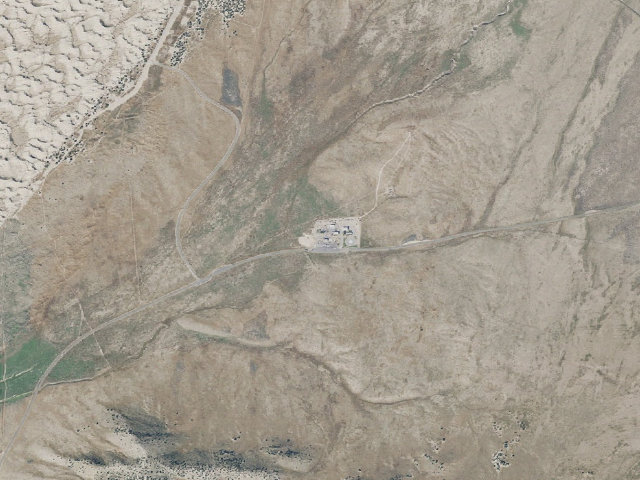 Aerial image of Little Sahara Recreation Area