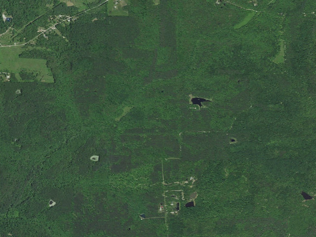 Aerial image of Little Salt Creek Group Site