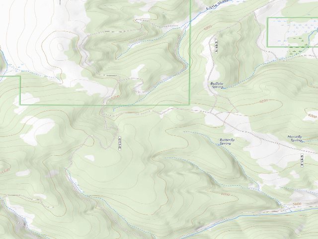 USGS topographic map of Little Sheep Creek Rd 6478-1