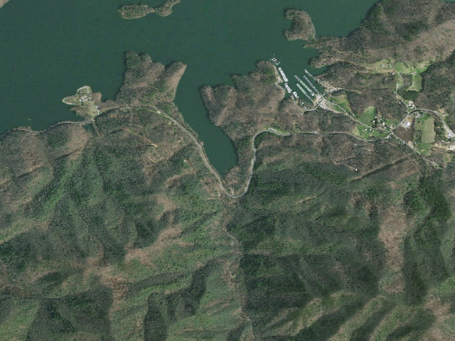 Aerial image of Little Stoney Creek Camp