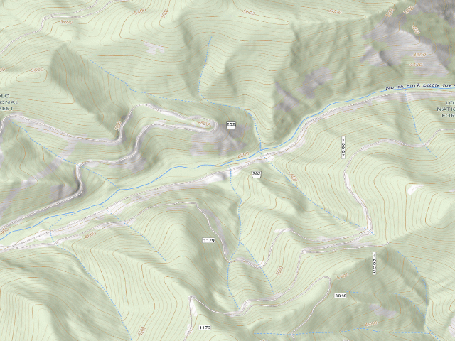 USGS topographic map of Littlejoe-008
