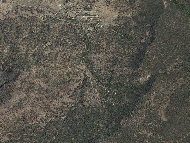 Aerial image of Lobo Canyon Campground