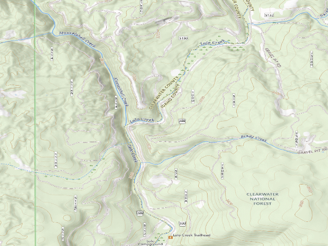 USGS topographic map of Loc100-003