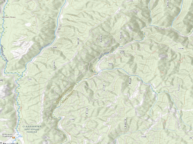 USGS topographic map of Loc103-004
