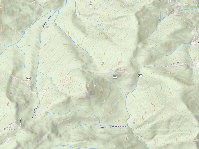 USGS topographic map of Loc500Rd-012