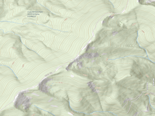 USGS topographic map of Loc500Rd-015