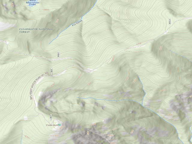 USGS topographic map of Loc500Rd-018
