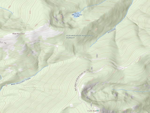 USGS topographic map of Loc500Rd-019