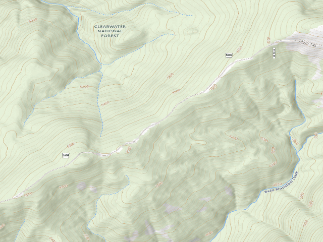 USGS topographic map of Loc500Rd-021