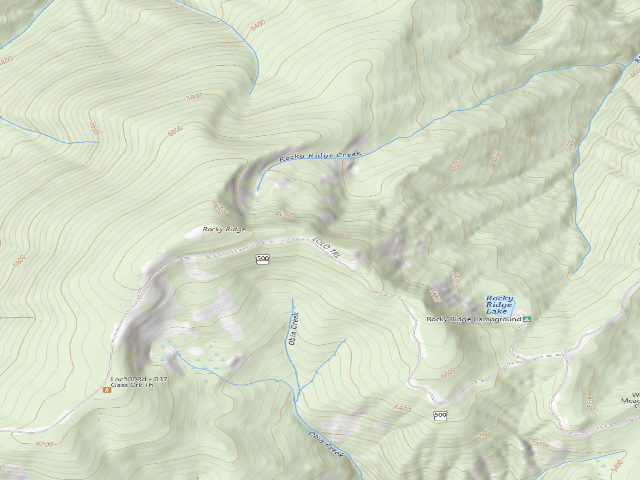 USGS topographic map of Loc500Rd-033