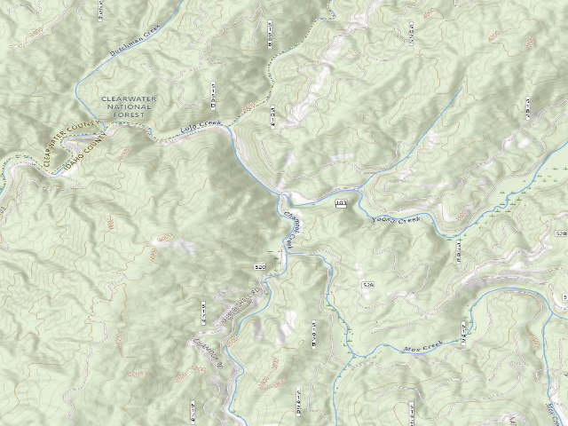USGS topographic map of Loc520-003