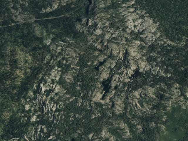 Aerial image of Loch Leven Lakes Dispersed Camping