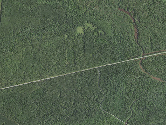 Aerial image of Locust Ridge Camping Area
