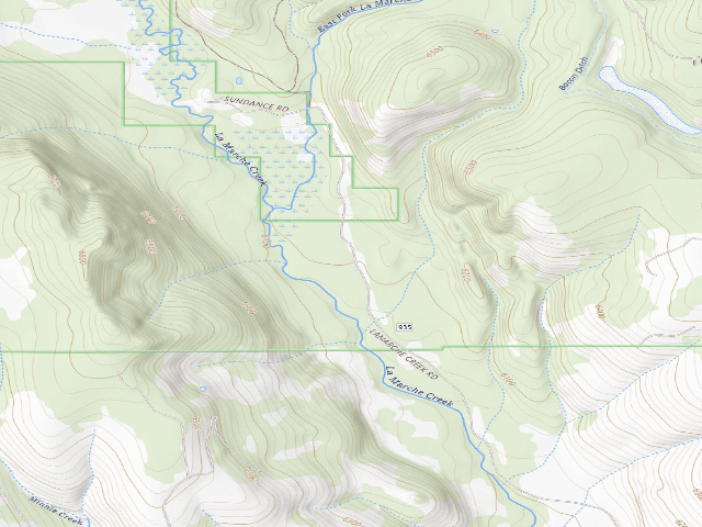 USGS topographic map of Lodge Up Road