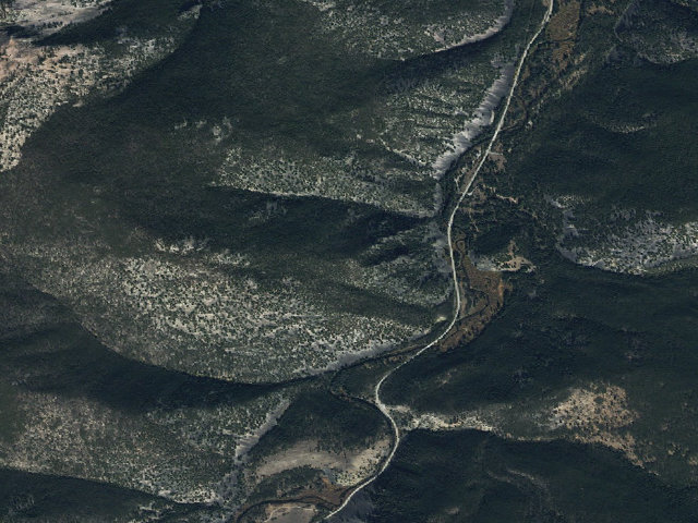 Aerial image of Lodgepole Campground