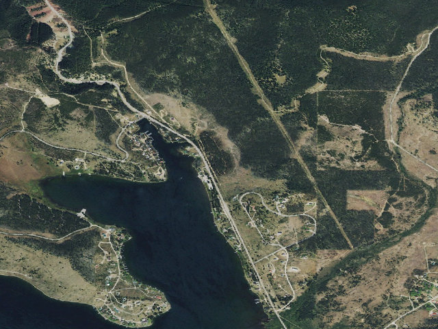 Aerial image of Lodgepole Campground